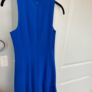 Royal blue dress